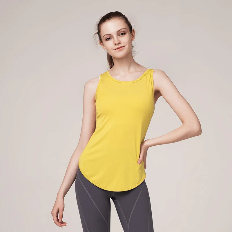 Женская стильная крутая свободная нейлоновая спандекс Dri Fit Dance Yoga гимнастический спортивный фитнес безрукавка для тренировки Топы
