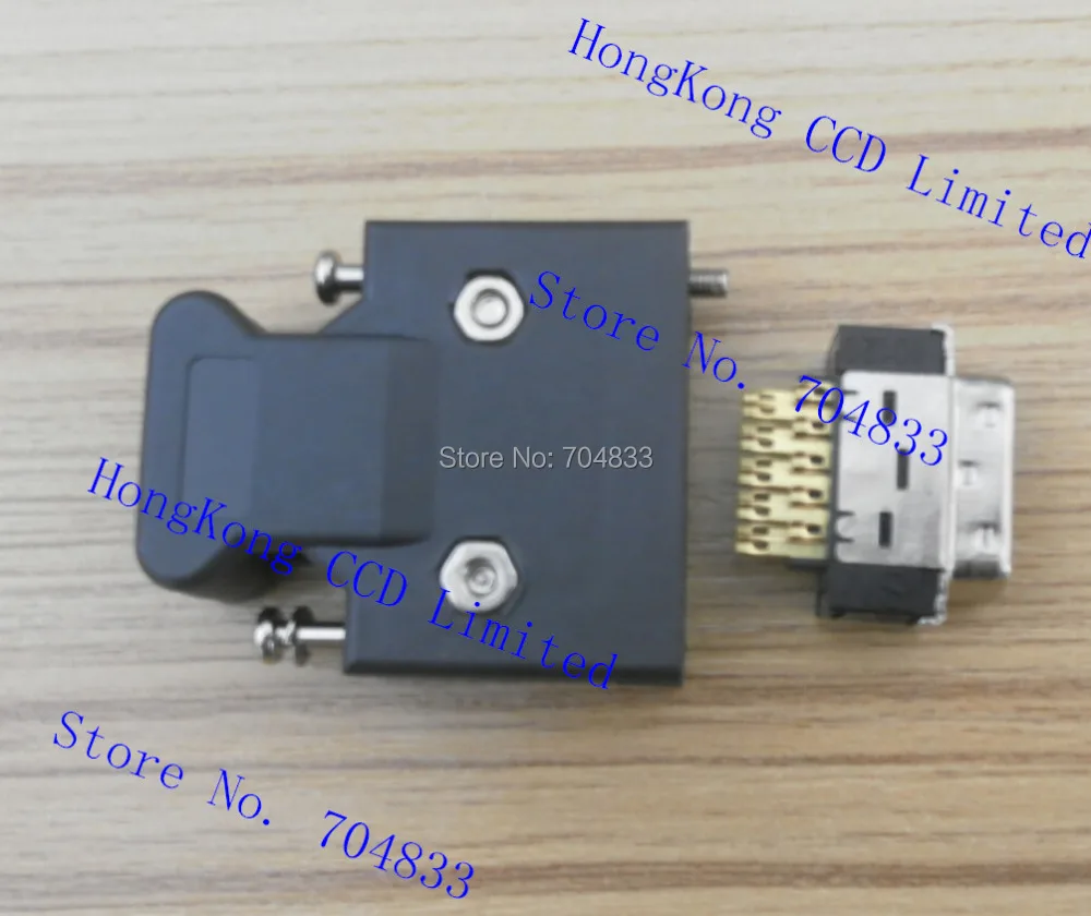 Замена для CN2 Plug MR-J2CN1 SCSI-20 Core servo drive коннектор