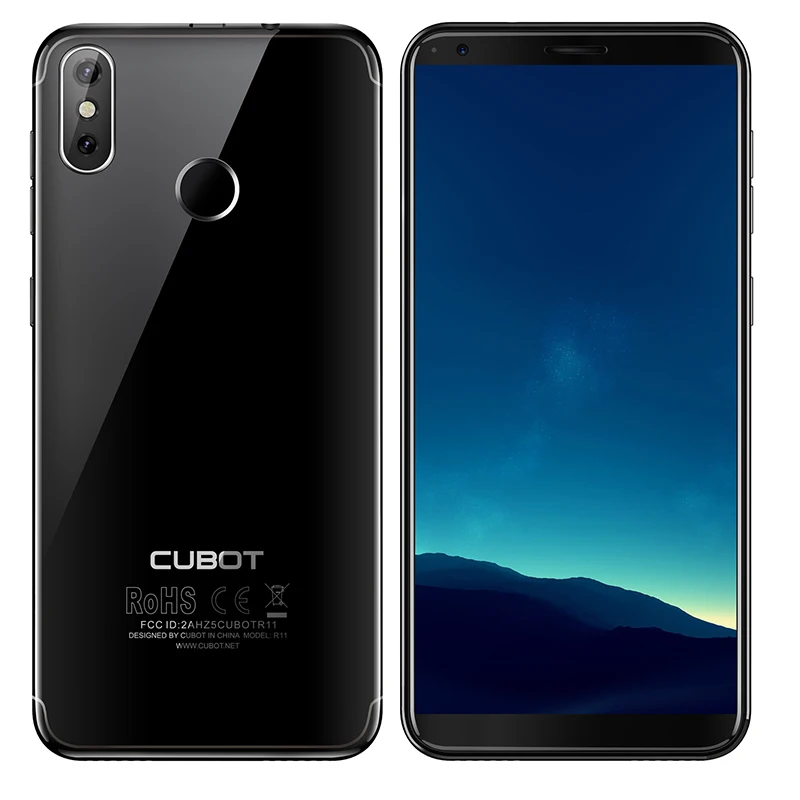 Cubot R11 18:9 5 ''HD Экран Android 8 1 MT6580 2 ГБ Оперативная память 16 Встроенная смартфон 2800