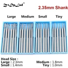 Концевая фреза из вольфрамовой стали для резьбы по дереву, 6 шт.