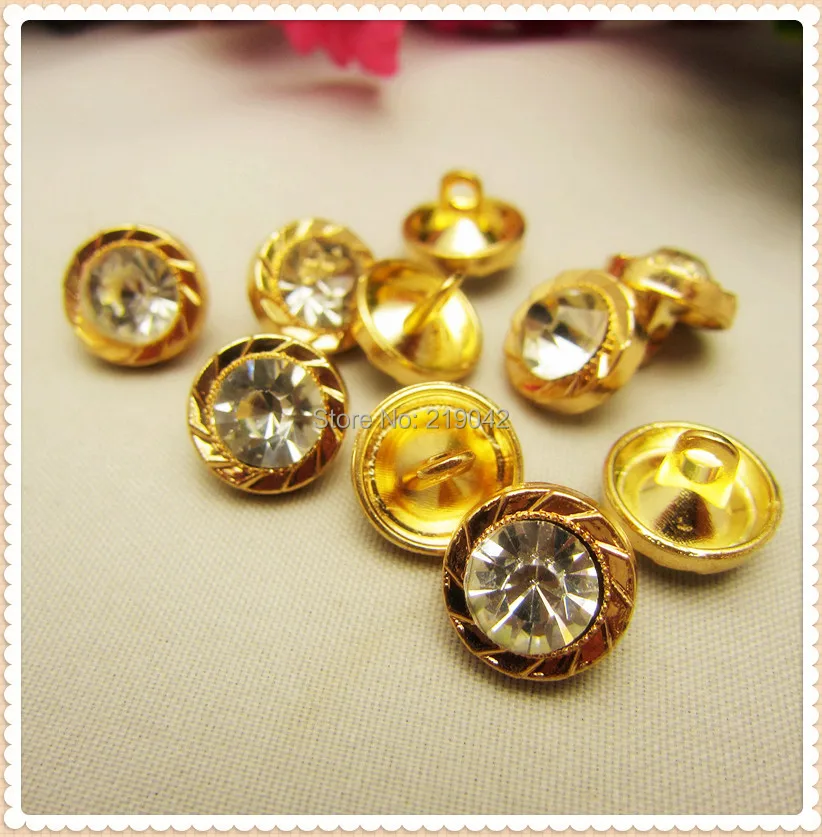 

1487116, Hot 50pcs Classic Rhinestone metal buttons handmade diy accessories, garment accessories, DIY accessories materials