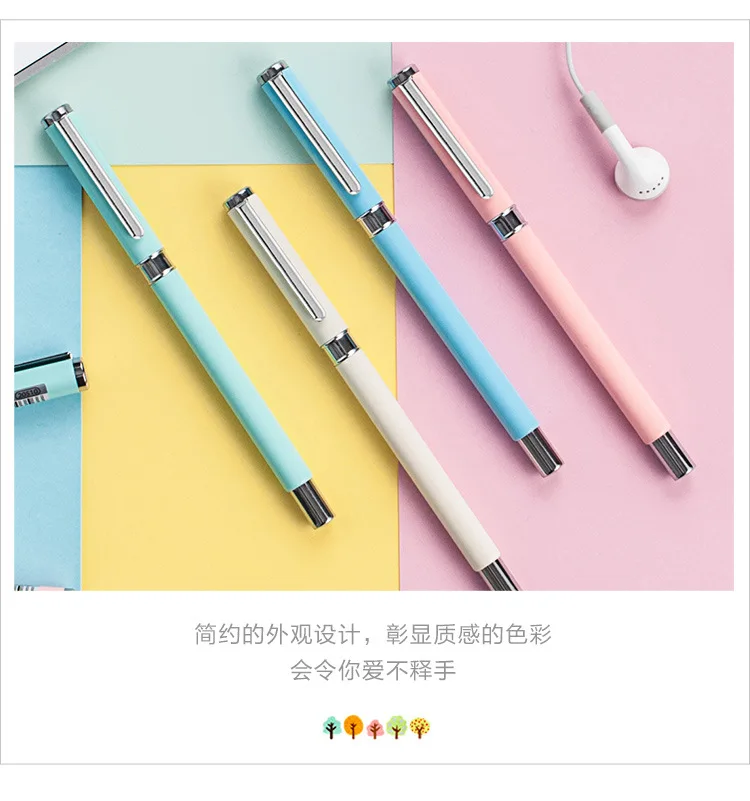 AIHAO ручки для начальной школы ученики пишут письменная ручка 0,38 мм Suckable чернильная ручка канцелярские товары для школы и офиса принадлежности IB02