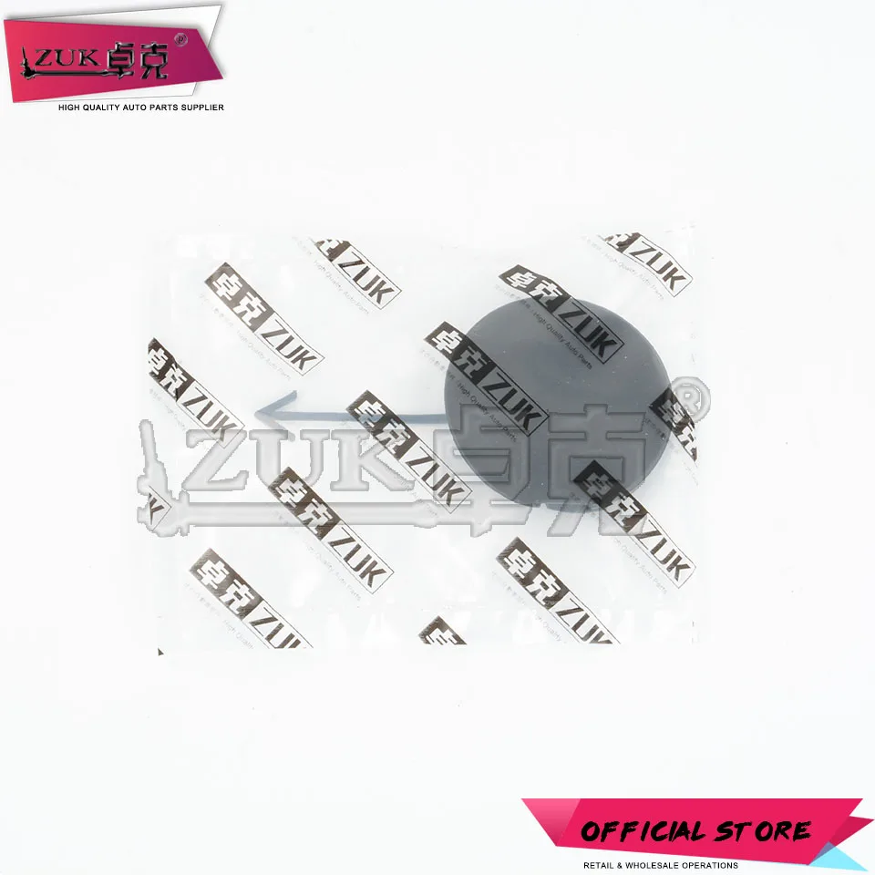 ZUK передний бампер крышка для HONDA FIT JAZZ 2009 2010 2011 GE6 GE8 передний Буксировочный Крюк Крышка корпуса 71104-TF0-000 базовый цвет