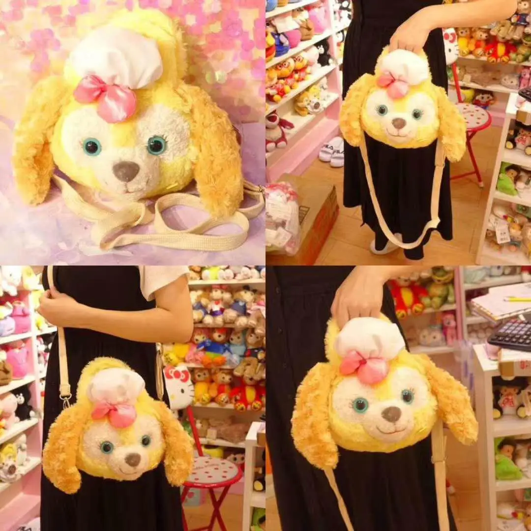Новый плюшевый рюкзак Big Duffy Bear Friend Chef Dog Cookie мягкая плюшевая сумка на плечо для