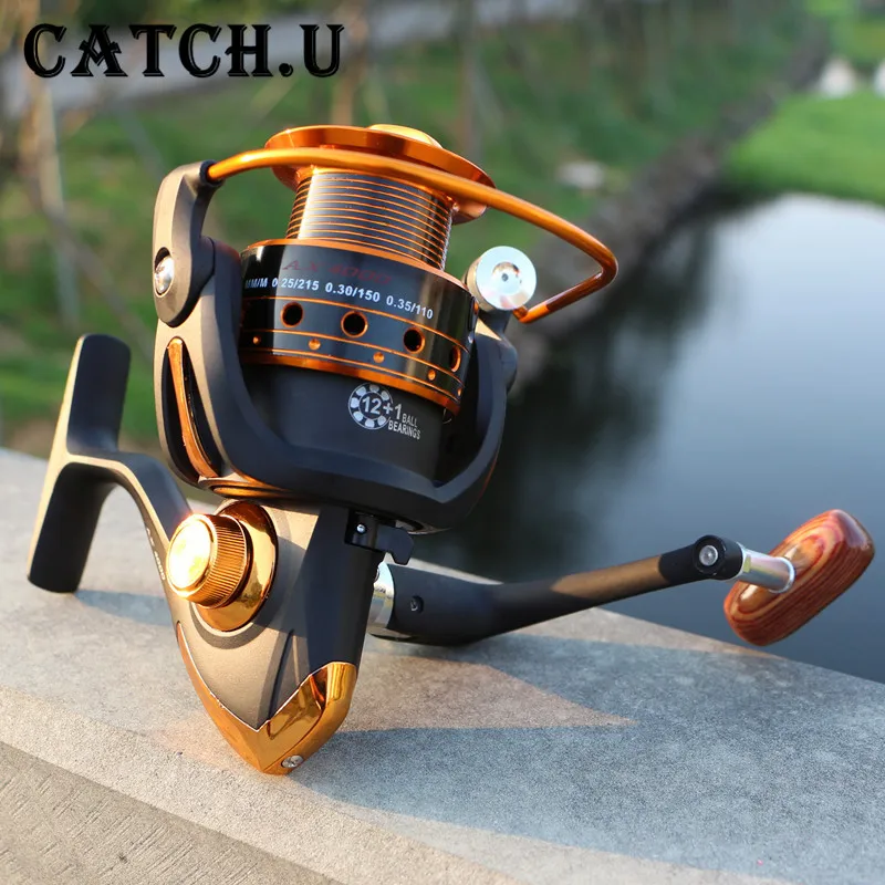 Рыболовная катушка Catch. U для спиннинга озера Рыболовные катушки китайские
