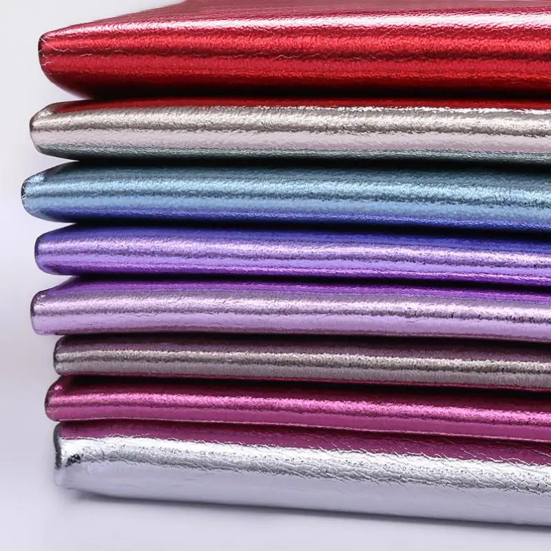 

1 Meter Faux Leather Fabric Super Soft Metallic Sheep Grains Synthetic Leather For Diy Shoes Handbags Sofa Furniture Tissu Daim