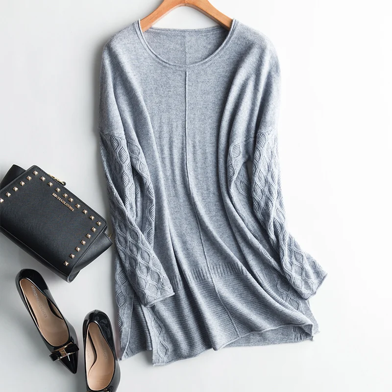 Свитер для женщин 2018 новая мода высокое класс 100% чистый кашемир сетки вязаный