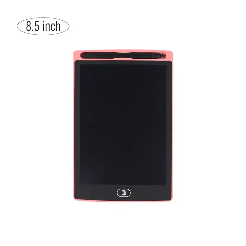 8.5 inch Детская ЖК-доска для рукописного ввода, маленькая доска для дома, немагнитная доска для рисования граффити, игрушки для рисования, 8,5 дюйма/6,5 дюйма - Цвет: 8.5 inch