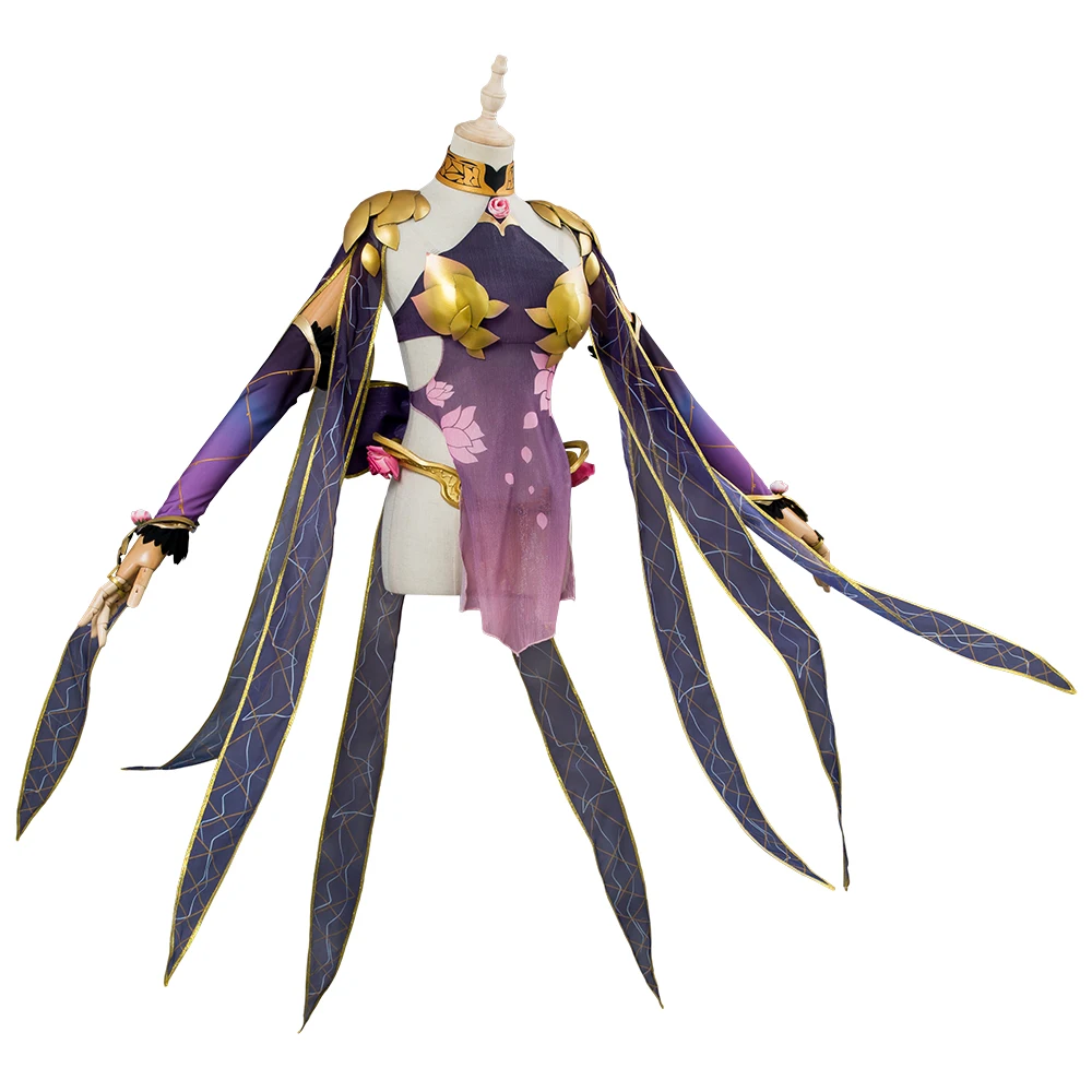 Fate Grand Order FGO Косплей Кама костюм платье с доспехой головной убор полный комплект