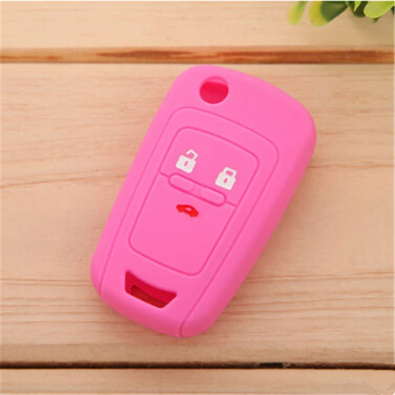 Силиконовый чехол для автомобильного ключа защитный Chevrolet Cruze TRAX Spark Onix silverado Volt