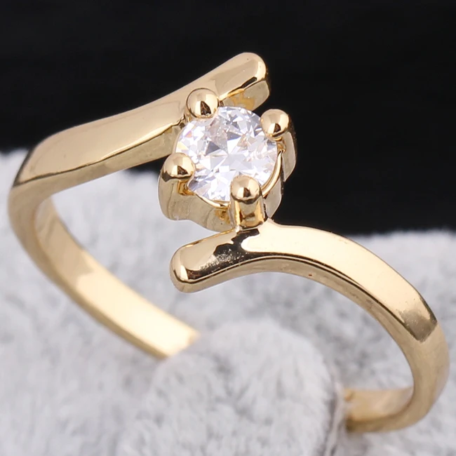 Summer New Design 18K gold plated Stylish minimalist love letters CZ Diamond jewelry Women Accessories E- Sunny Jewelry J27046 | Украшения