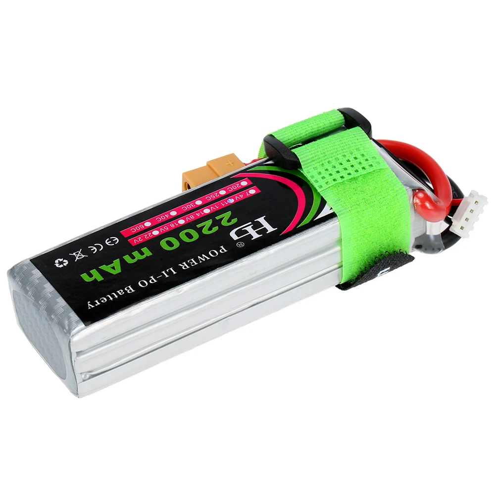11 1 V 2200 mAh 25C LiPo батарея 3 S с вилкой XT60 для RC Квадрокоптер самолет вертолет