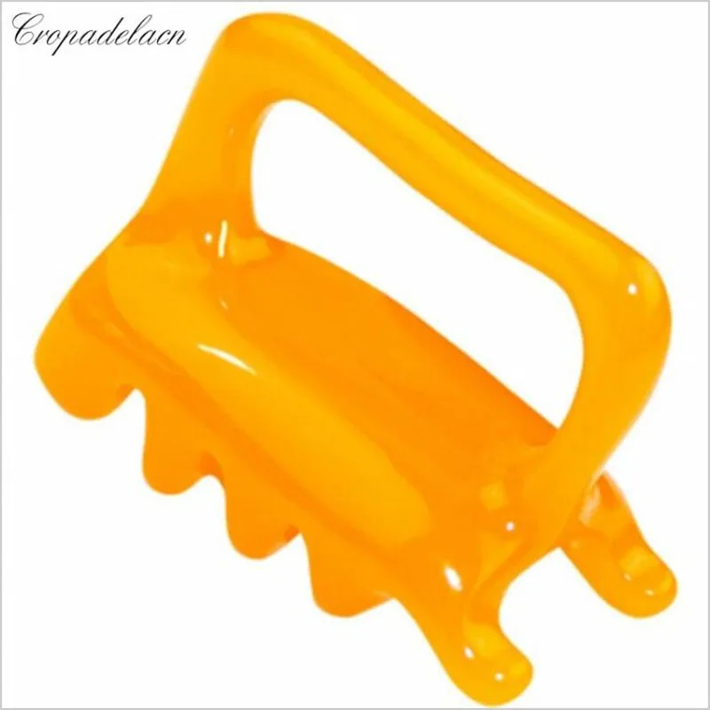 Китайский акупунктурный массажер для спины гуаша из натуральной смолы пчелиный