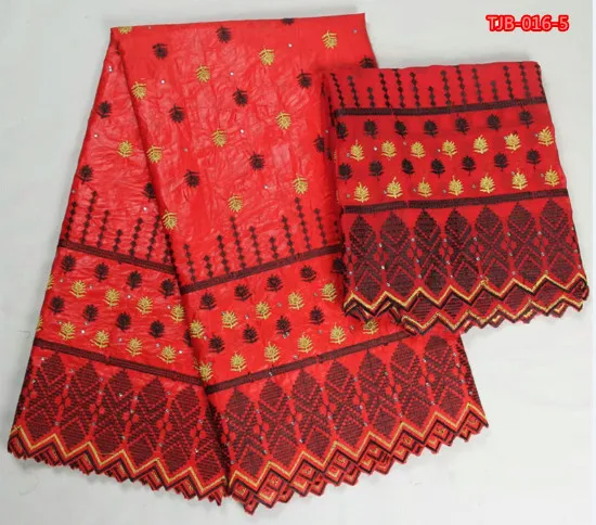 Orange brocade fabric with powder blue polka dots embroidery pattern 5yards shadda lace 2yards tulle Nov-24-2017 | Дом и сад