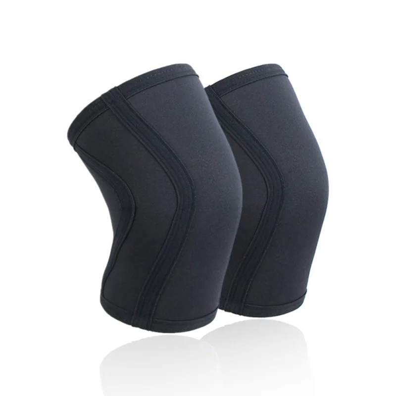 

7mm Compression Neoprene Weightlifting Knee Pads Fitness Gym Training Squats Knee Protector Kneecap Sports Safety