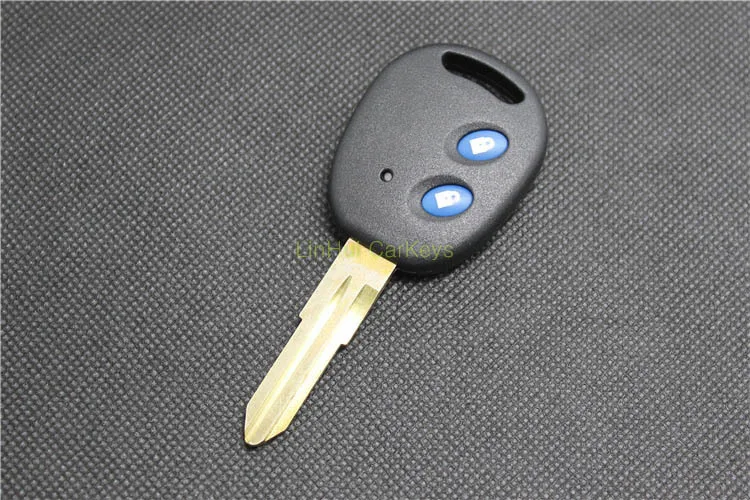 PINECONE для CHEVROLET LECHI SPARK дистанционный ключ 2 кнопки Uncut латунь лезвие пустой ключ оболочки 1 шт