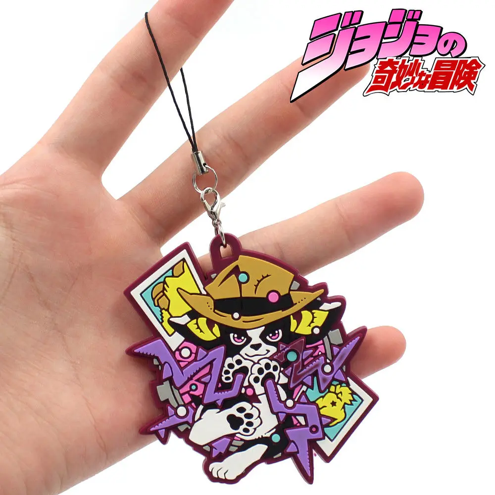 OHCOMICS аниме JoJo невероятное приключение Jonathan Joestar ПВХ Подвески брелок телефон