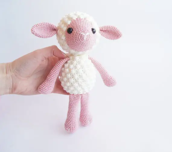 Вязаные Игрушки Кукла-амигуруми Статуэтка Овцы Номер модели TS0001