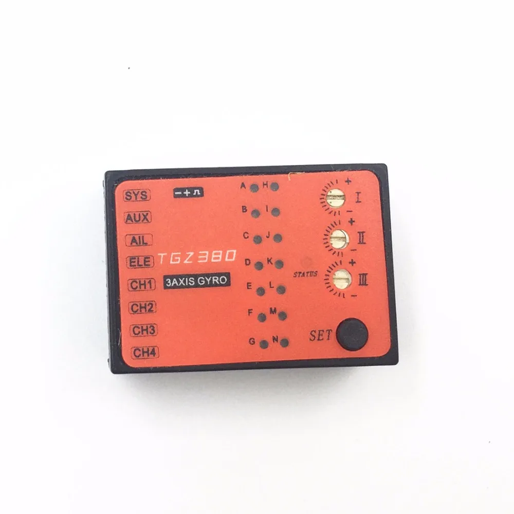 TGZ380 3-осевая Гироскопическая беспилотная система для ALIGN TREX 450 550 600 700 RC вертолет |