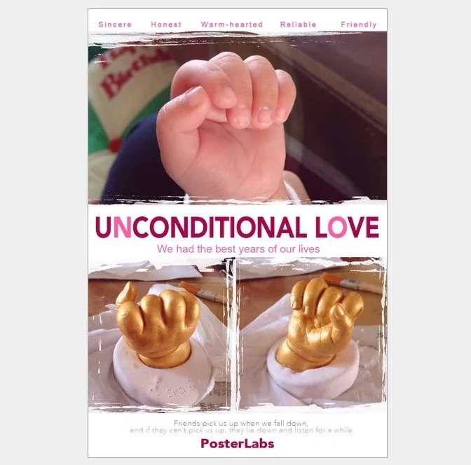 3D детская ручная печать штукатурка литой набор модель ноги трехмерная забота