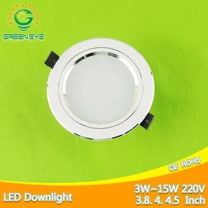 Ультра яркий матовый металлический светодиодный светильник 5 Вт 7 Вт 9 Вт 12 Вт 15 Вт Точечный светильник 110  220 В потолочный светильник для внутреннего освещения Домашний Светильник
