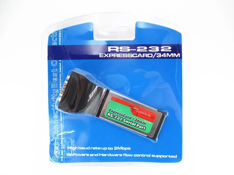 RS232 DB9 последовательный порт ввода/вывода для PCMCIA Express Card 34 мм адаптер ноутбук