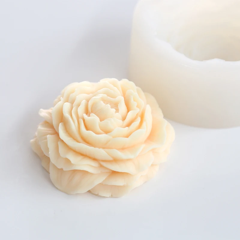 DIY силиконовые формы для мыла, свадебный подарок, пластырь для изготовления цветов, большие 3D формы для изготовления мыла из силикагеля пиона