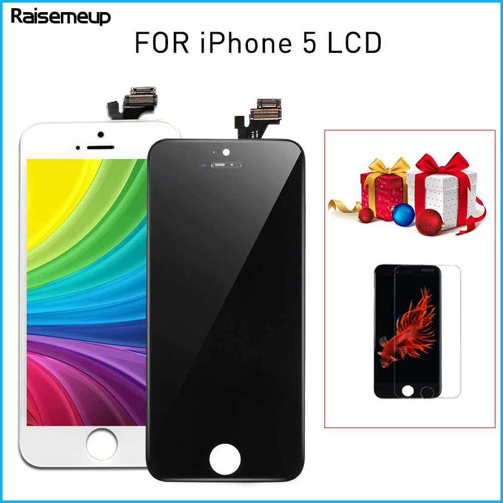 AAA +++ качественный дисплей для iphone 5 5g A1428 A1429 A1422 с сенсорным дигитайзером в сборе