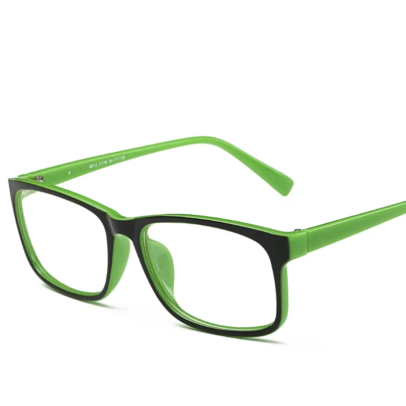 Новые квадратный Оправы для очков Для мужчин глаз Очки черный Рамки с