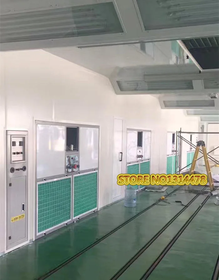 Большая будочка для аэрозольного баллончика производственная линия покраски на