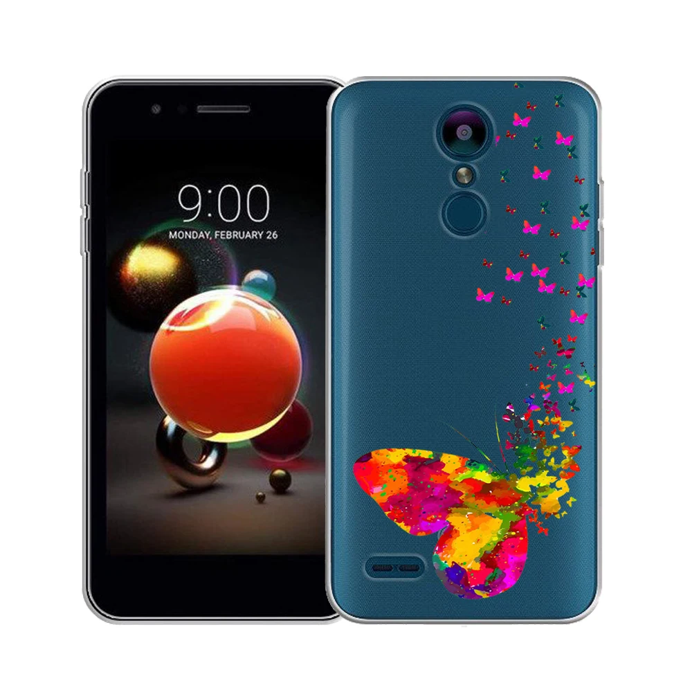 Чехол для телефона LG K8 2018 K82018 с изображением бабочки Тинкера колокольчика оленя |