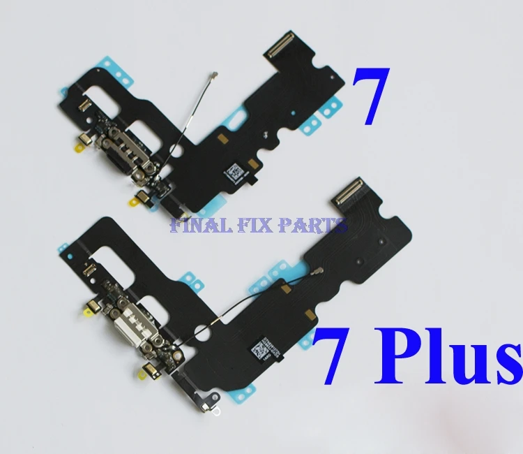 Для iPhone 7 7G Plus P USB порт для зарядки гибкий кабель зарядное устройство разъем