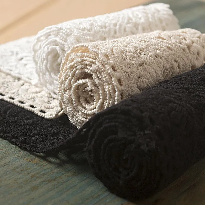 Водорастворимая кружевная лента из чистого хлопка 2 ярдов ширина 9 см утолщенные