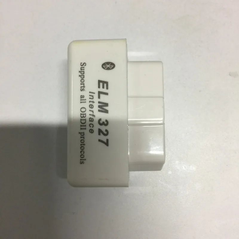 2017 Лучший A + Качество Мини Elm327 V2.1 белый цвет поддержка больше автомобилей Elm 327 v2.1