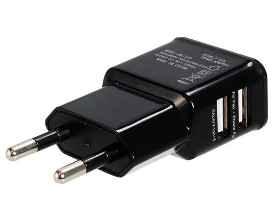 YKSPACE белого и черного цвета 2A зарядное устройство с вилкой Стандарта ЕС