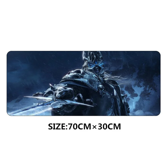 5 Warcraft III, 70x30 см, XL, игровой коврик для мыши, замороженный трон, скоростной Профессиональный коврик для ноутбука, большой фиксирующий край, коврик для мыши - Цвет: 5