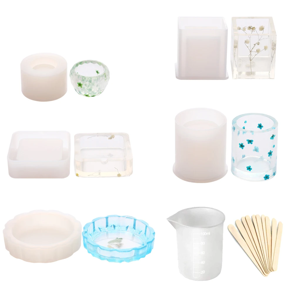 16 шт. силиконовые формы для украшений из эпоксидной смолы|Формы тортов| |