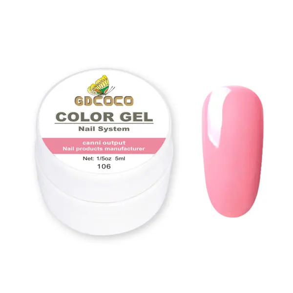 106 86153 GDCOCO Venalisa живопись Гель Soak off UV светодиодный 5 мл Одноцветный гель 36 цветов гель лак для ногтей фабрика canni Чистый гель лак для ногтей - Цвет: 106