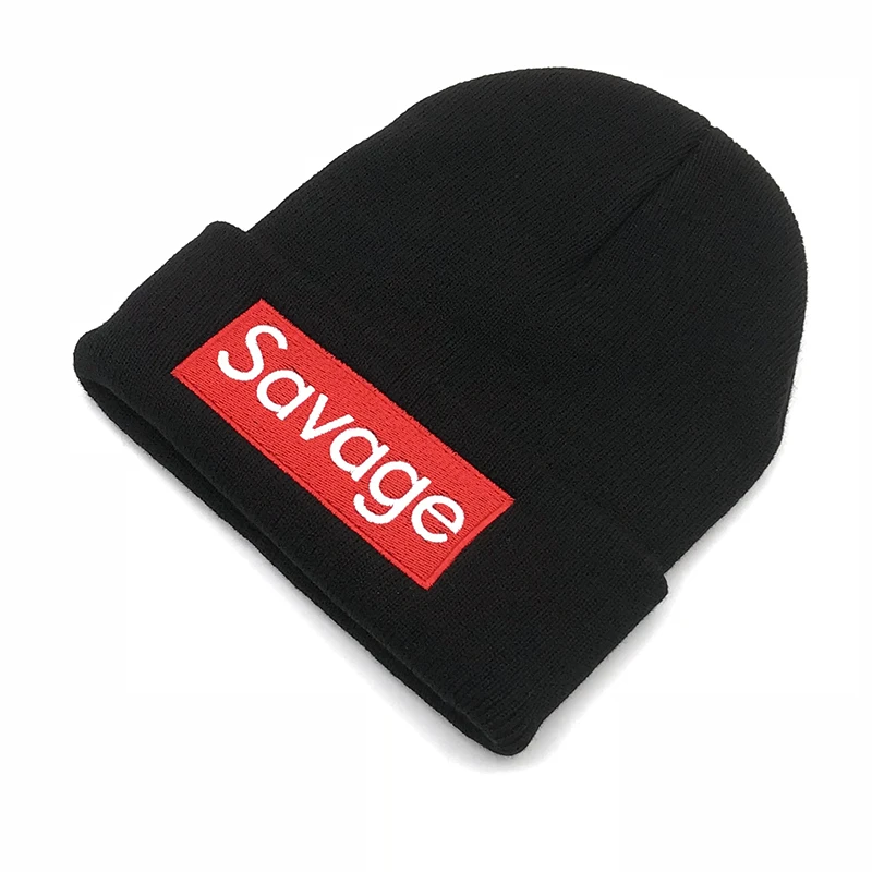 Savage Beanie шапки, шапки, зимние шапки для мужчин и женщин, вязаные зимние брендовые шапки для девочек, женские и мужские теплые уличные шапки Skullies s