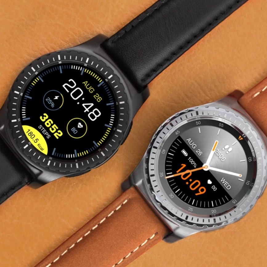Новый спортивный Шагомер Bluetooth беспроводной IPS SmartWatch SIM andriond телефон
