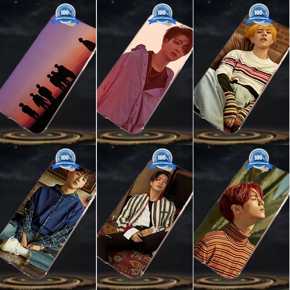 Чехол для Apple iPhone X 4 4S 5 5C SE 6 6S 7 8 Plus Galaxy A3 A5 J1 J2 J3 J5 J7 2017 милый чехол телефона Kpop Got7 Yugyeom