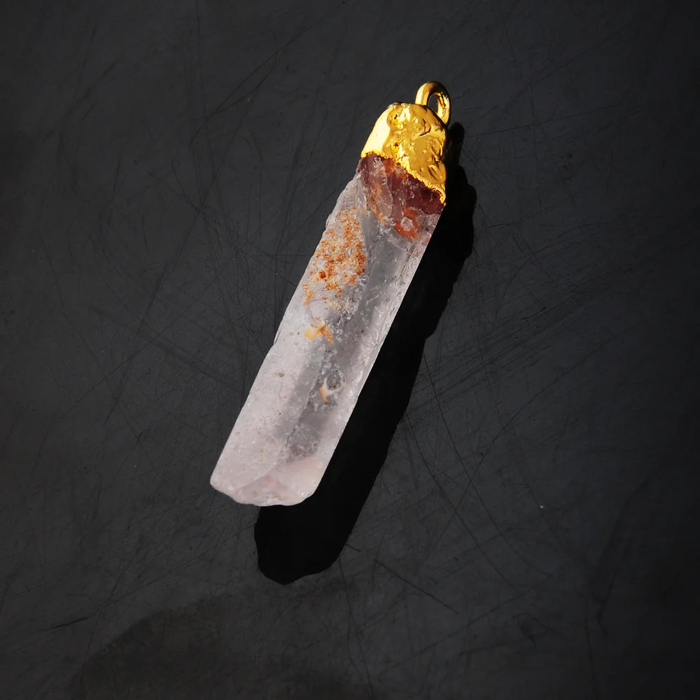 Золотая подвеска с кристаллами в виде кластеров подарок для женщин и девушек 2019 |