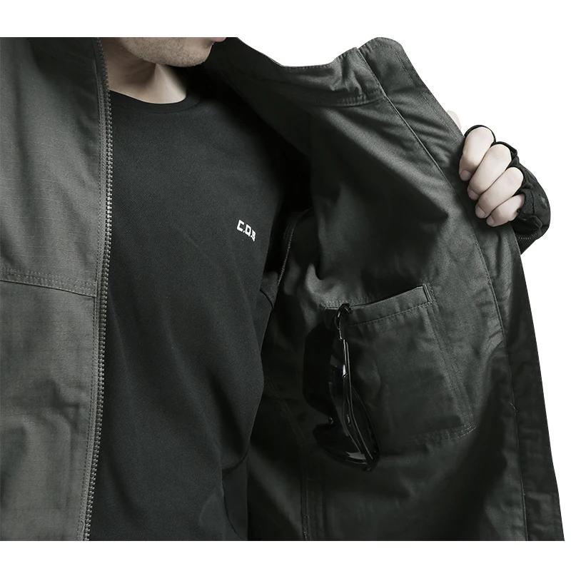 Тактические CQB куртка Для мужчин тонкий износостойкой дышащей водоотталкивающей