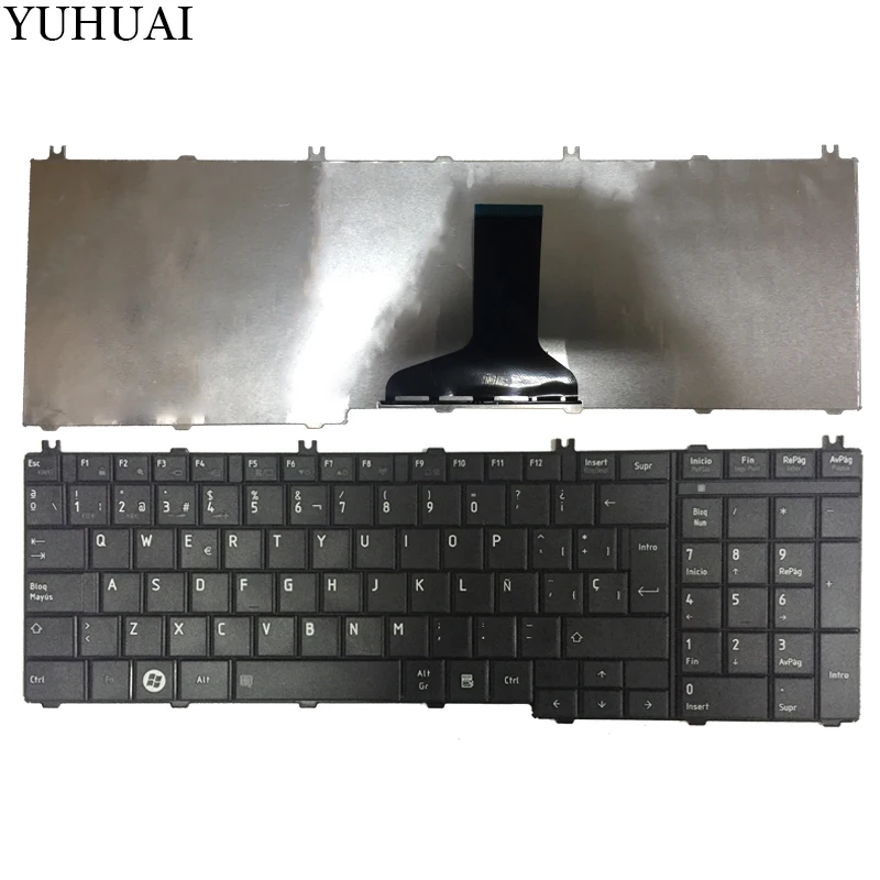 По испански/SP Клавиатура для ноутбука Toshiba Satellite C650 C650D L650 C670 L750 L750D L670 L675 L675D C660 C660D