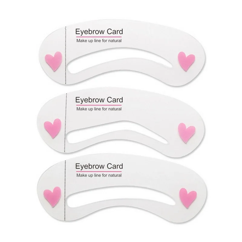 Eyebrow Template 1 шт. карандаш для бровей, ручка для бровей для женщин и девочек, водонепроницаемый карандаш для бровей с вилкой, карандаш для татуировки,, косметика - Цвет: Eyebrow Template
