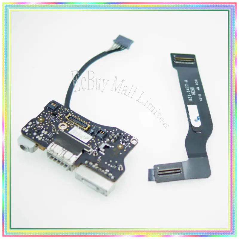 Оригинал для MacBook Air 13 3 &quotA1466 Dc In Board I/O Poewr с кабелем 821 1477 A 2012 год|air backpack|airair dongle |