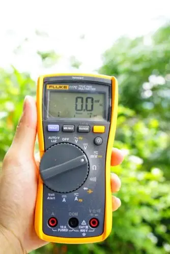 Быстрое прибытие FLUKE 117C F117C DMM Цифровой мультиметр электрический тестер детектор