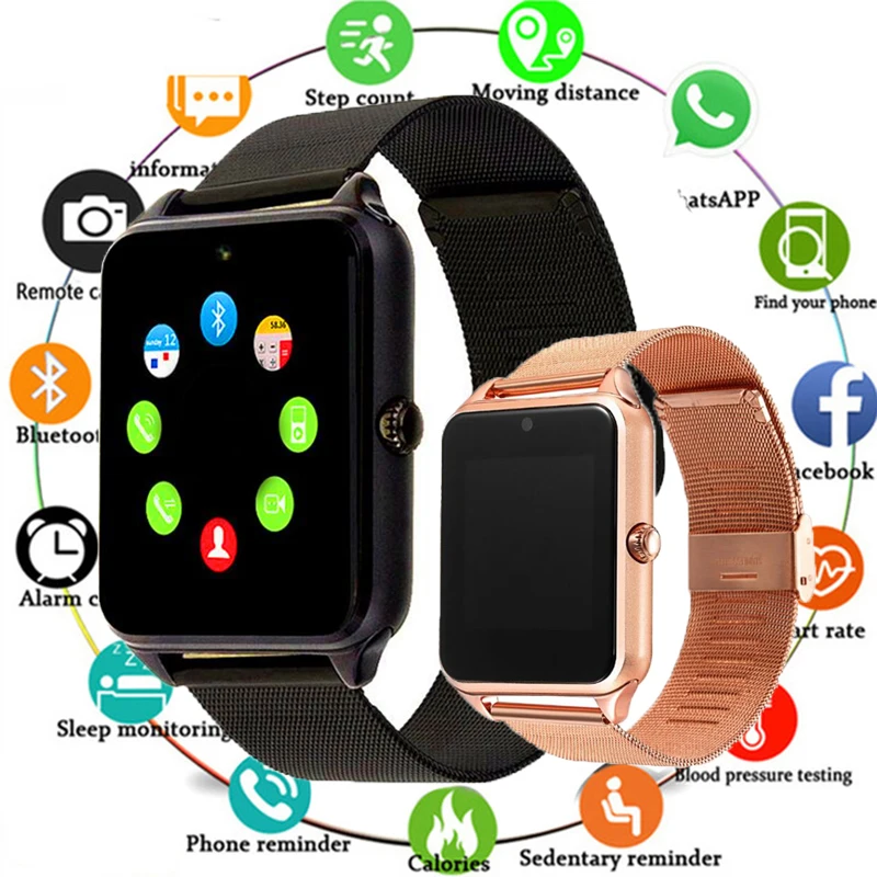 Горячая Распродажа Bluetooth Смарт часы для мужчин и женщин Bluetooth 2G Smartwatch поддержка SIM/TF карты наручные часы для IOS Android телефон PK Y1 DZ09