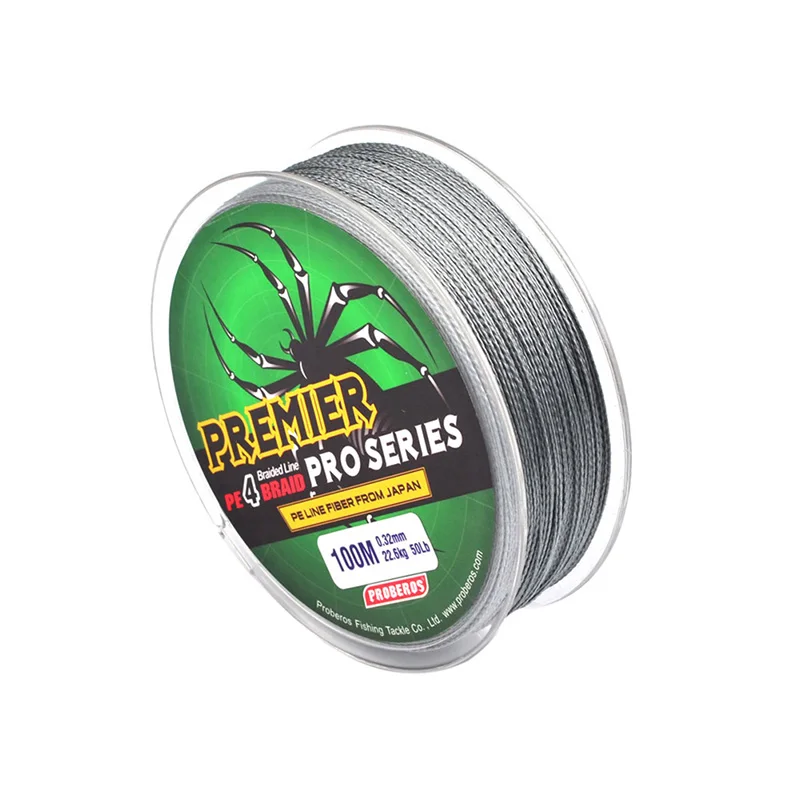 New 100M Fishing PE Line Red/Green/Grey/Yellow/Blue braided fishing line available 8LB-100LB Tools | Спорт и развлечения