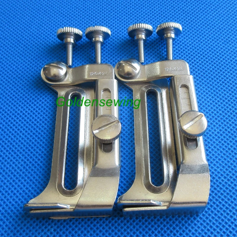 

2 SETS ADJUSTABLE SWING GUIDE GAUGE INDUSTRIAL SEWING MACHINE #120428